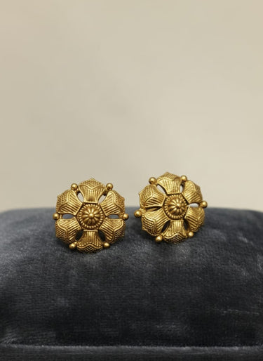 Golden Blossom Earrings